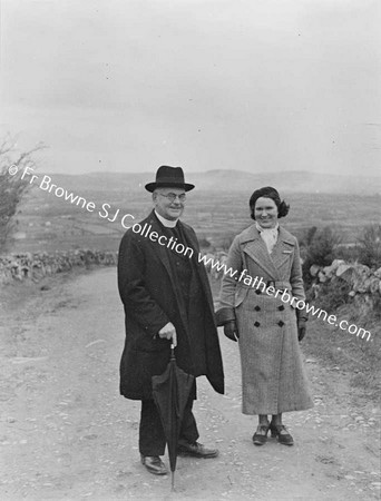 REV M.A.GARAHY S.J. WITH HIS NIECE